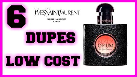 black.opium perfume dupe|dossier perfume black opium dupe.